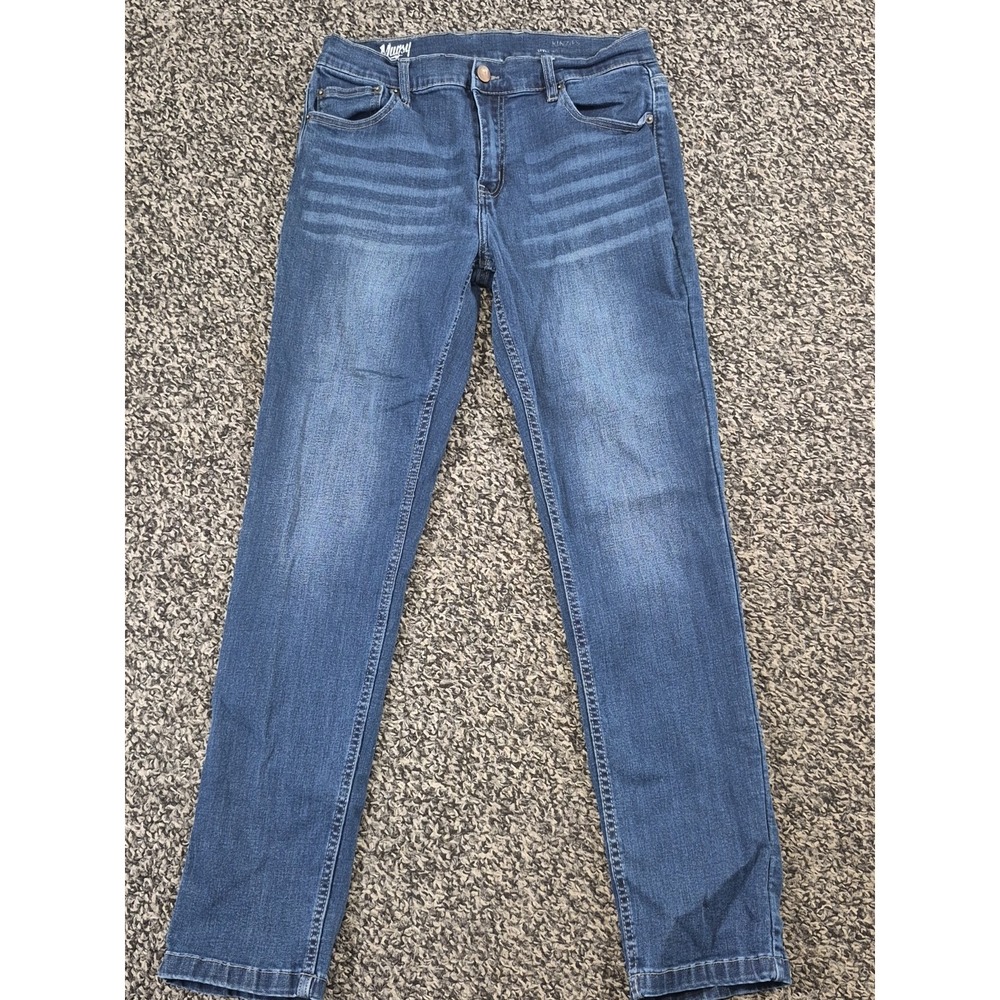 Mugsy Kinzies Jeans‎ Mens 30X31 Blue Mid Rise Straight Stretch